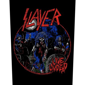 Rückenaufnäher Slayer Live Undead 