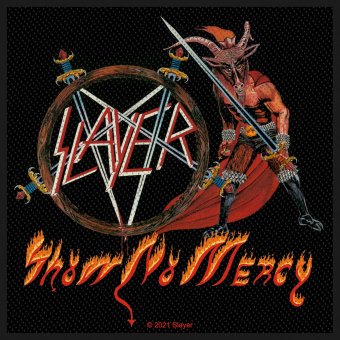 kleiner Aufnäher Slayer Show no Mercy 