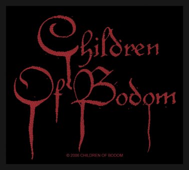 kleiner Aufnäher Children of Bodom Blood Logo 