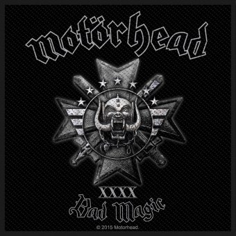 kleiner Aufnäher Motörhead Bad Magic 