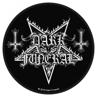 kleiner Aufnäher Dark Funeral Circular Logo 