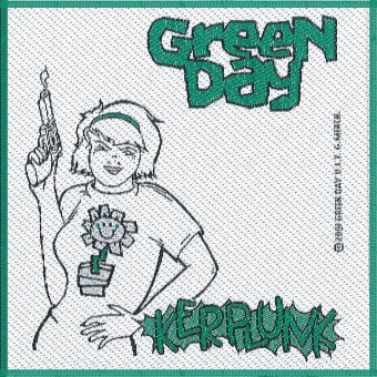 kleiner Aufnäher Green Day Kerplunk 