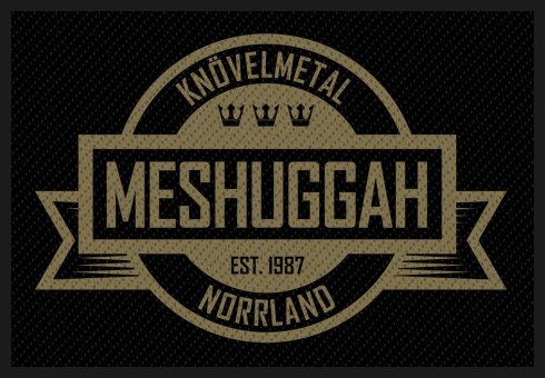 kleiner Aufnäher Meshuggah Knövelmetal Nordland 