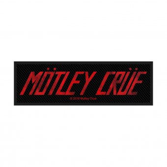 kleiner Aufnäher Mötley Crüe Too Fast Logo 
