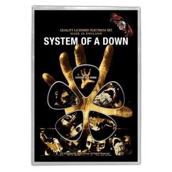 Plektrum Set system of a Down First Album 