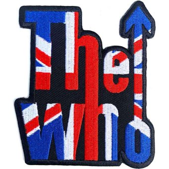 kleiner Aufnäher The Who Union Jack 