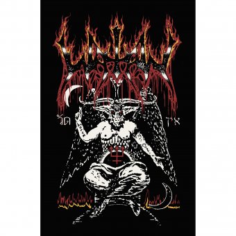 Flagge Watain Baphomet 