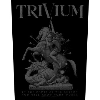 Rückenaufnäher Trivium In the Court of the Dragon 