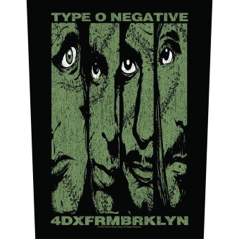 Rückenaufnäher Type O Negative 4DXFRMBRKLYN 