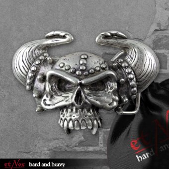 Gürtelschnalle Viking Skull 