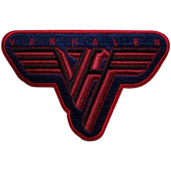 kleiner Aufnäher Van Halen Red Logo 