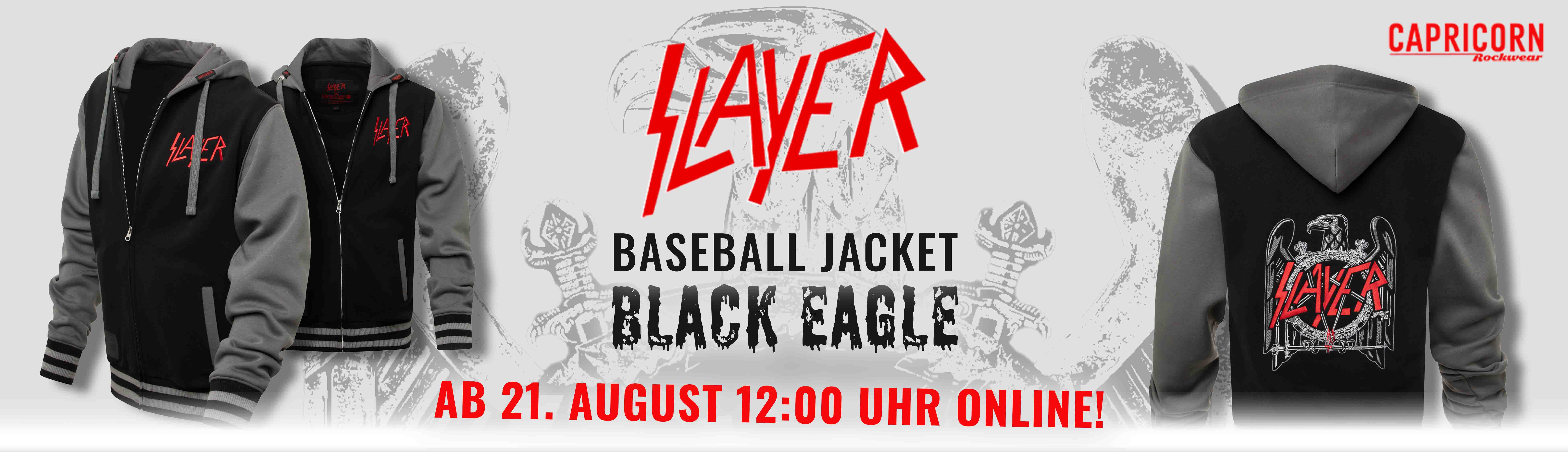 Slayer Baseball Jacke Banner